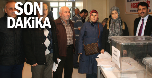 AK Parti Kdz. Ereğli’de delege seçimleri başladı