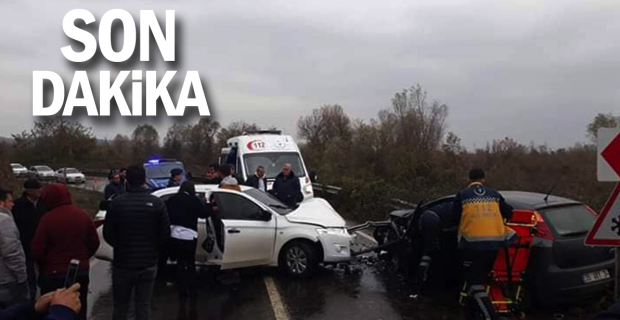 Filyos'da trafik kazası...