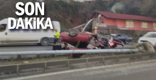 Zonguldak-Ankara yolunda kaza...