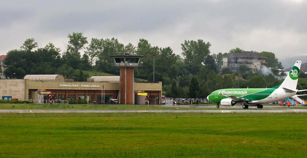 Zonguldak Havalimanı Türkiye 1.'si oldu