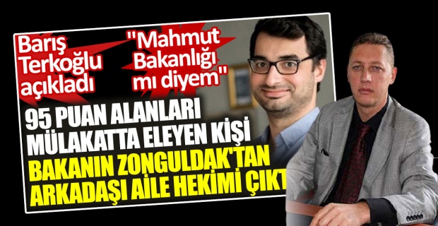 "Bakan Özer, Zonguldaklı arkadaşlarını Bakanlığa taşıdı'