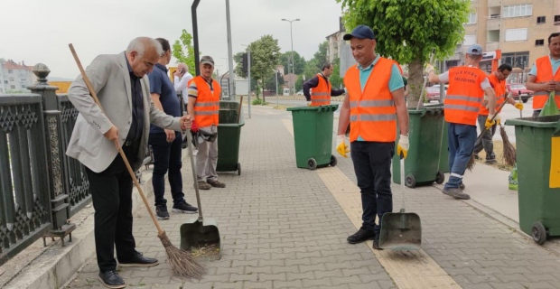 Devrek Belediyesi çevre temizliğine dikkat çekti