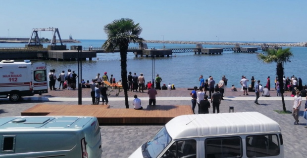 16 Yaşındaki çocuk Zonguldak Limanın'da boğuldu