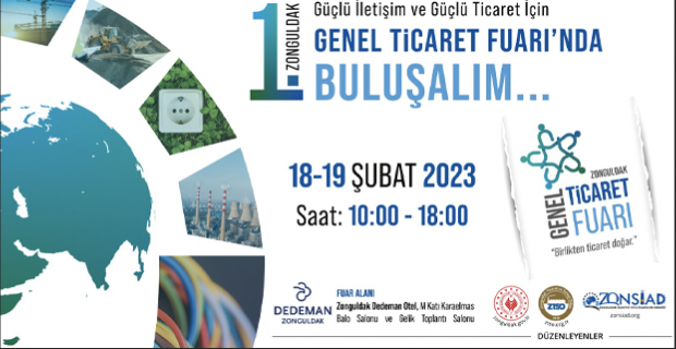 Zonguldak 1. Genel Ticaret Fuarı'na davet