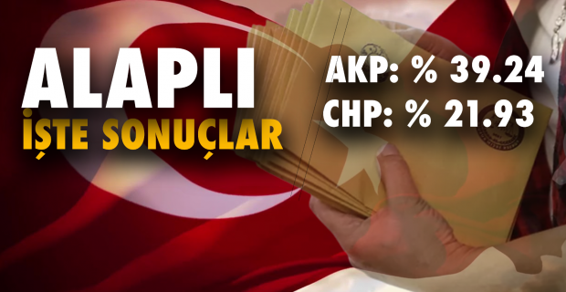 Alaplı'da AK Parti fark attı