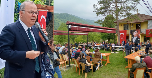 Murat Kotra, köyünde divan başkanı oldu