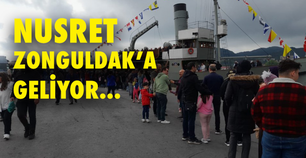 Yarın Zonguldak Limanı'nda ziyarete açılıyor